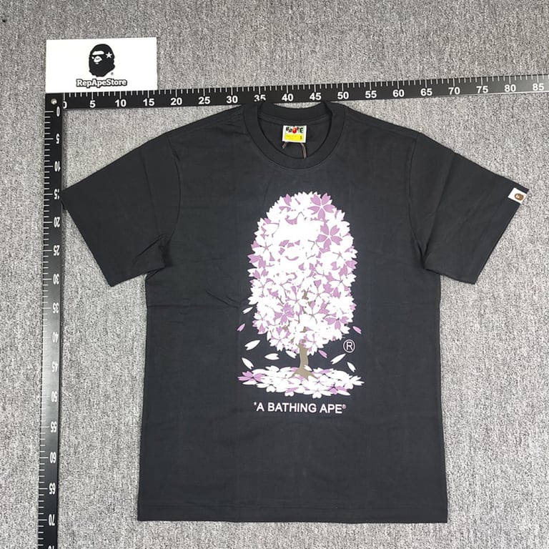 BAPE Sakura Ape Head Graphic Tee - 27