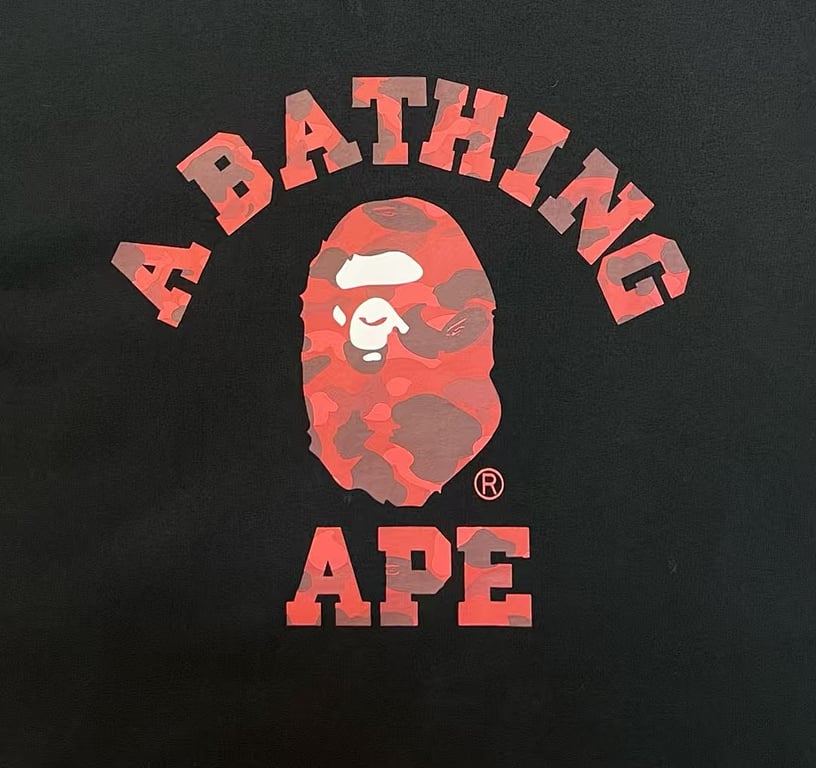 BAPE Camo College Logo Tee - 16