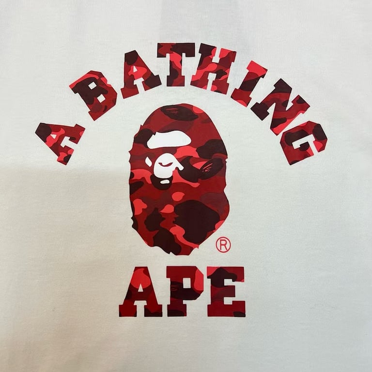 BAPE Camo College Logo Tee - 18