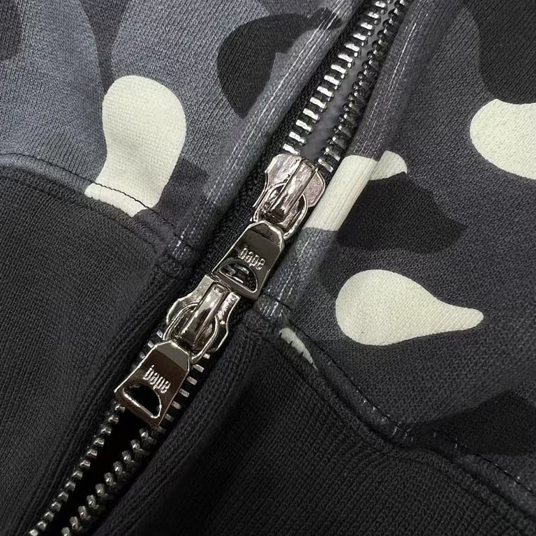 BAPE Shark Full Zip Camo Hoodie - 16