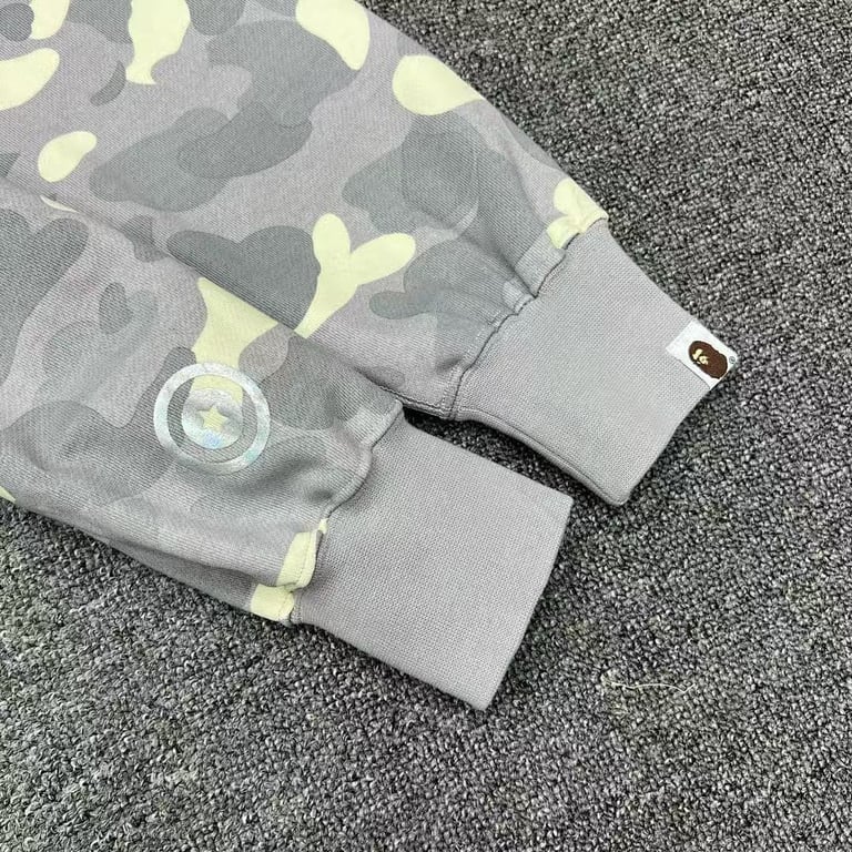 BAPE Shark Full Zip Camo Hoodie - 20