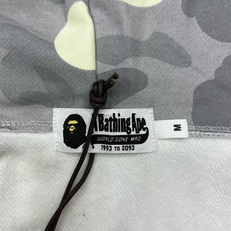 BAPE Shark Full Zip Camo Hoodie - 23