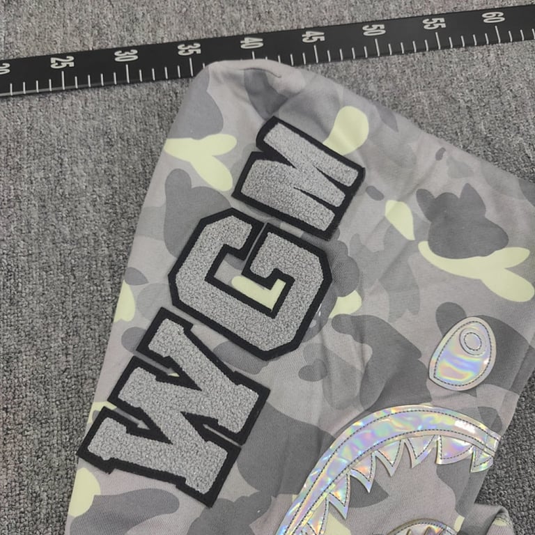 BAPE Shark Full Zip Camo Hoodie - 31