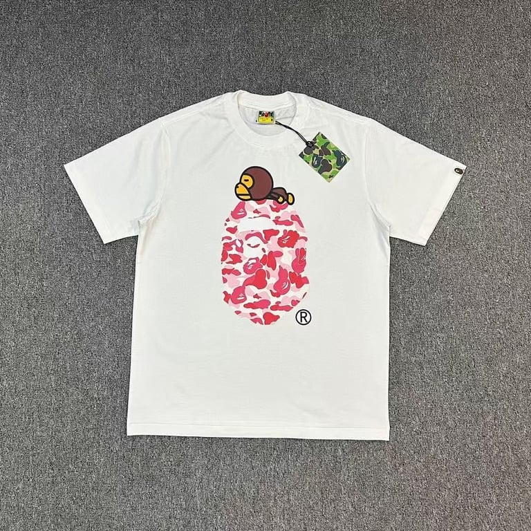 BAPE Baby Milo Ape Head Camo Tee - 2