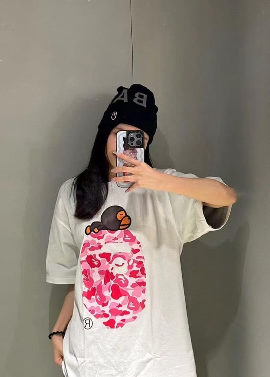 BAPE Baby Milo Ape Head Camo Tee - 11