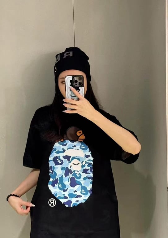 BAPE Baby Milo Ape Head Camo Tee - 12