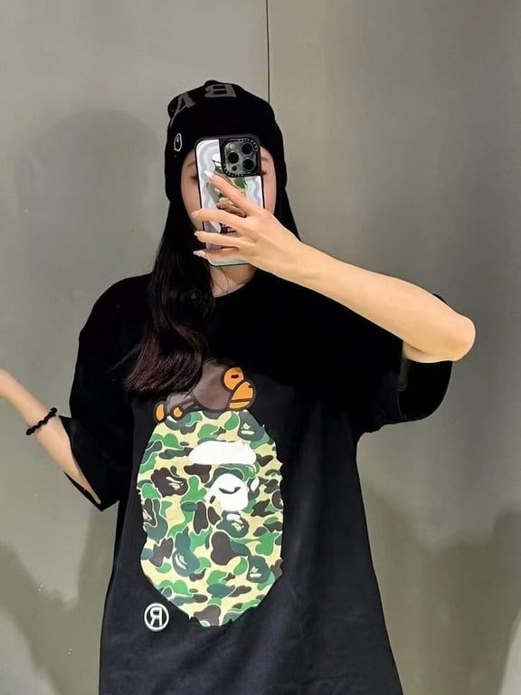 BAPE Baby Milo Ape Head Camo Tee - 13
