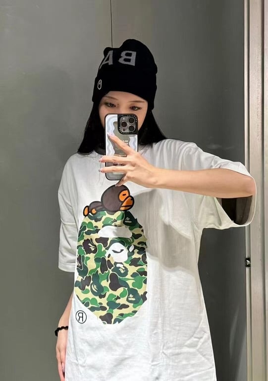 BAPE Baby Milo Ape Head Camo Tee - 15