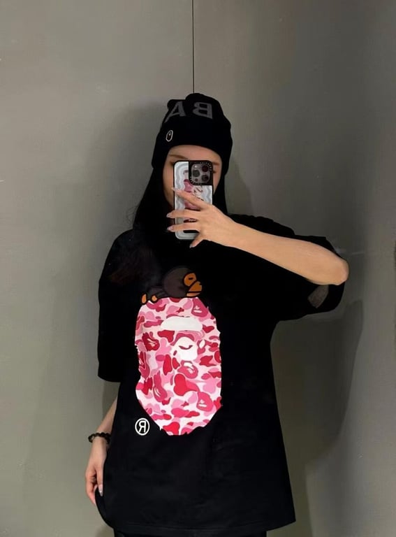 BAPE Baby Milo Ape Head Camo Tee - 16