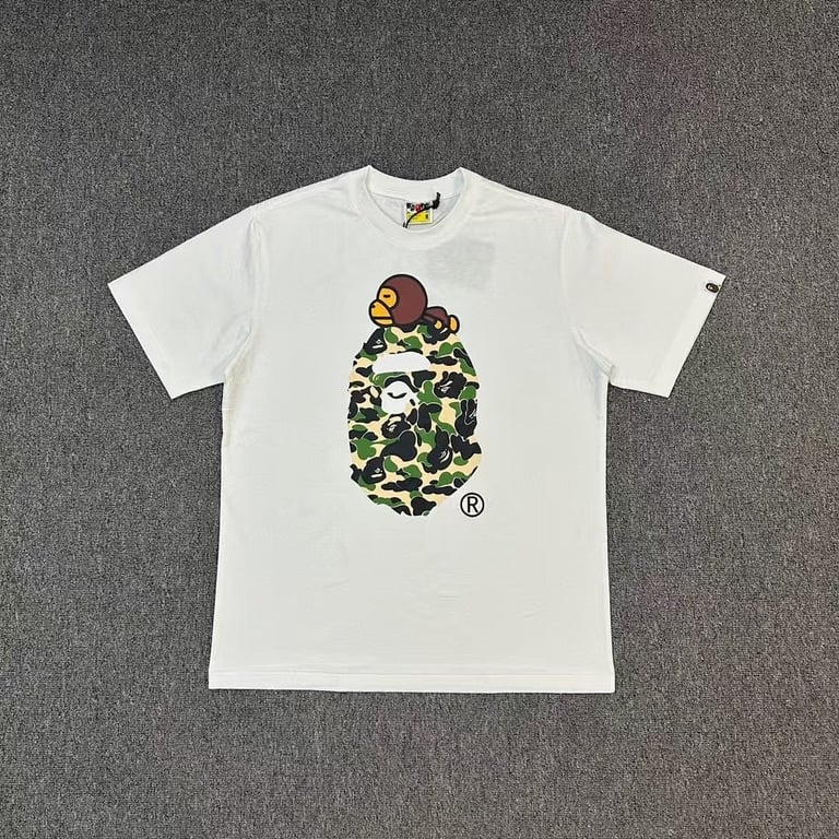BAPE Baby Milo Ape Head Camo Tee - 3