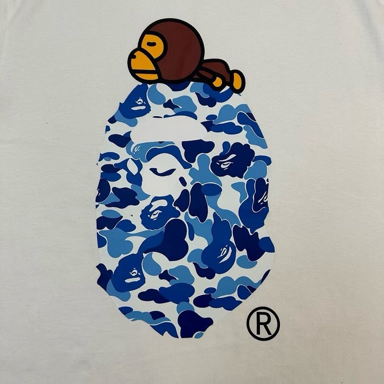 BAPE Baby Milo Ape Head Camo Tee - 27