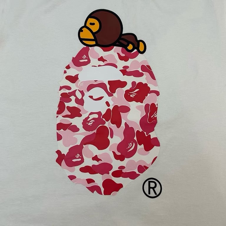 BAPE Baby Milo Ape Head Camo Tee - 29