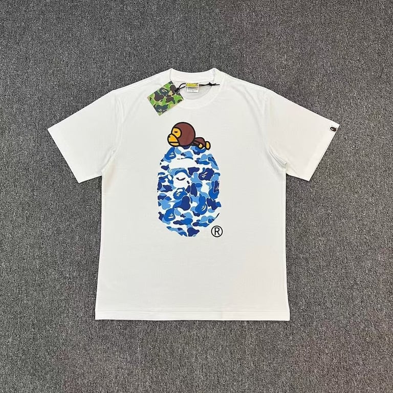 BAPE Baby Milo Ape Head Camo Tee - 4