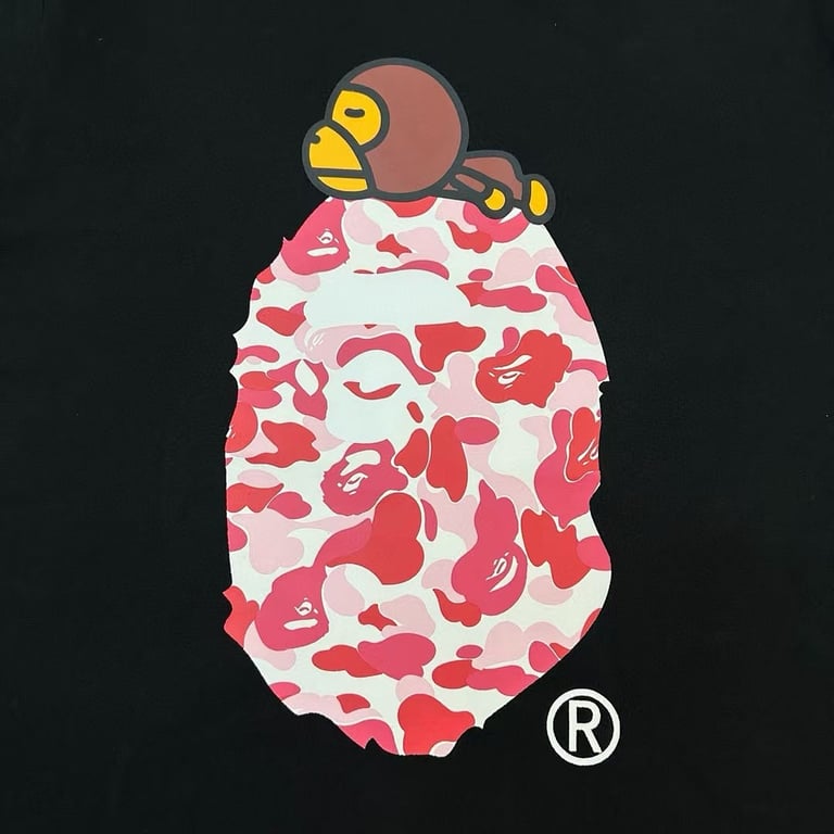 BAPE Baby Milo Ape Head Camo Tee - 32