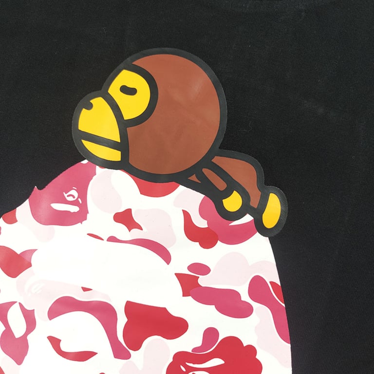 BAPE Baby Milo Ape Head Camo Tee - 40