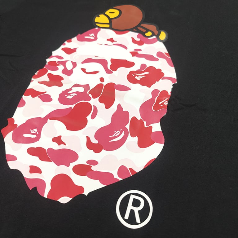 BAPE Baby Milo Ape Head Camo Tee - 43