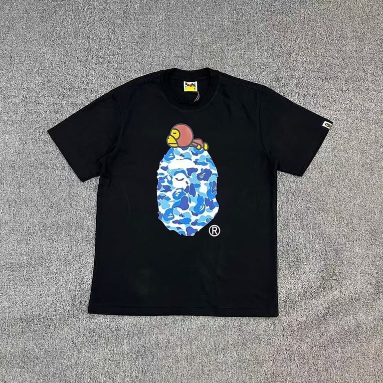 BAPE Baby Milo Ape Head Camo Tee - 7