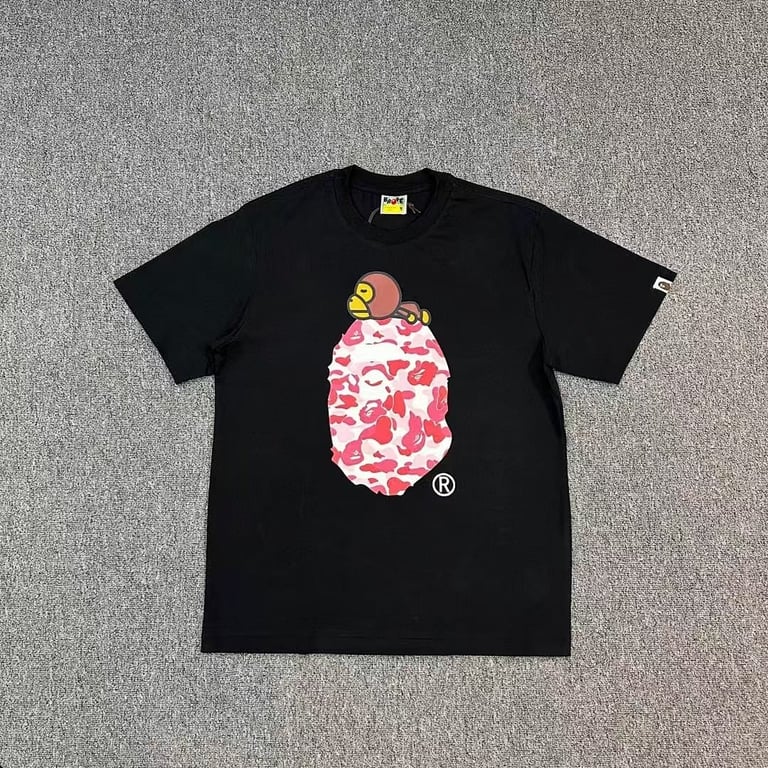BAPE Baby Milo Ape Head Camo Tee - 8