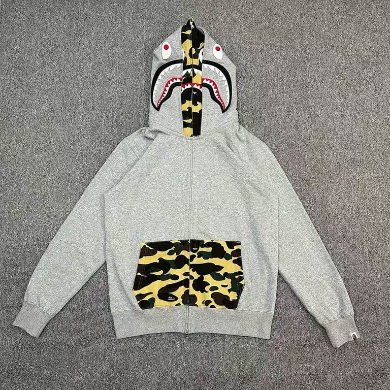 BAPE Double Shark Full Zip Hoodie - 2