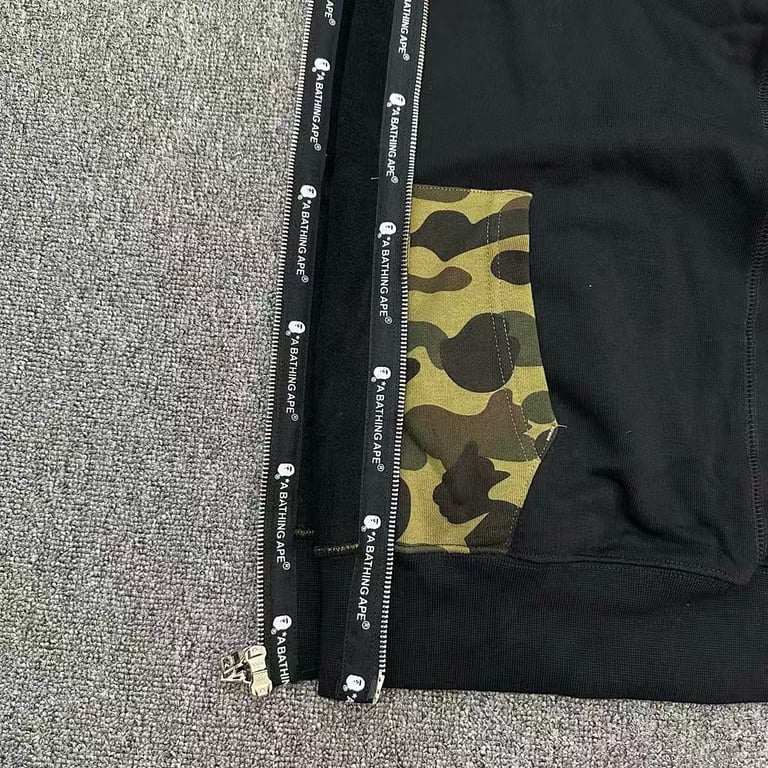 BAPE Double Shark Full Zip Hoodie - 17