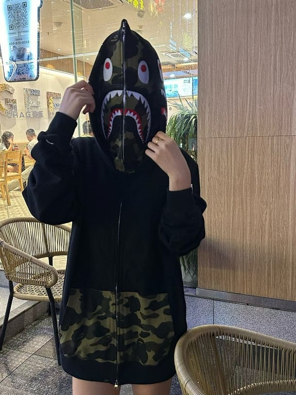 BAPE Double Shark Full Zip Hoodie - 20