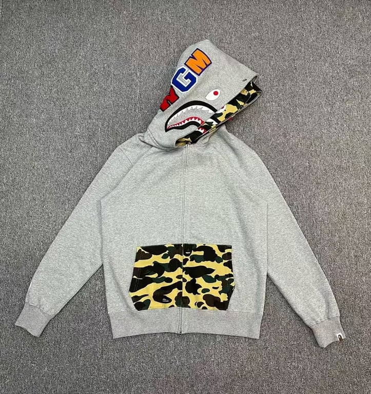 BAPE Double Shark Full Zip Hoodie - 3