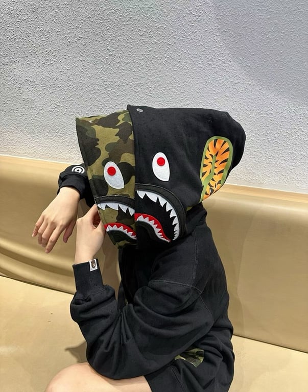 BAPE Double Shark Full Zip Hoodie - 21