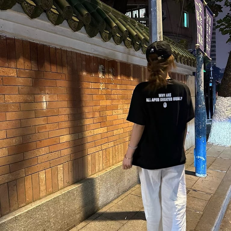 BAPE Why Are All Apes Created Equal Tee - 14