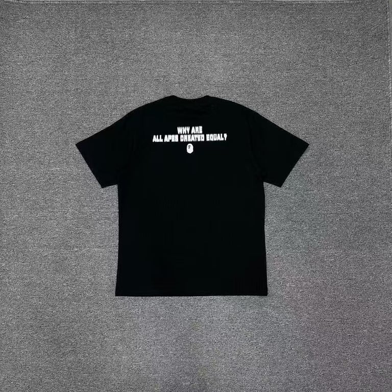 BAPE Why Are All Apes Created Equal Tee - 3