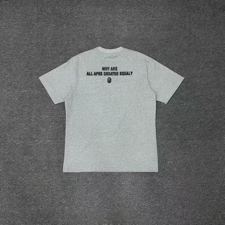 BAPE Why Are All Apes Created Equal Tee - 5