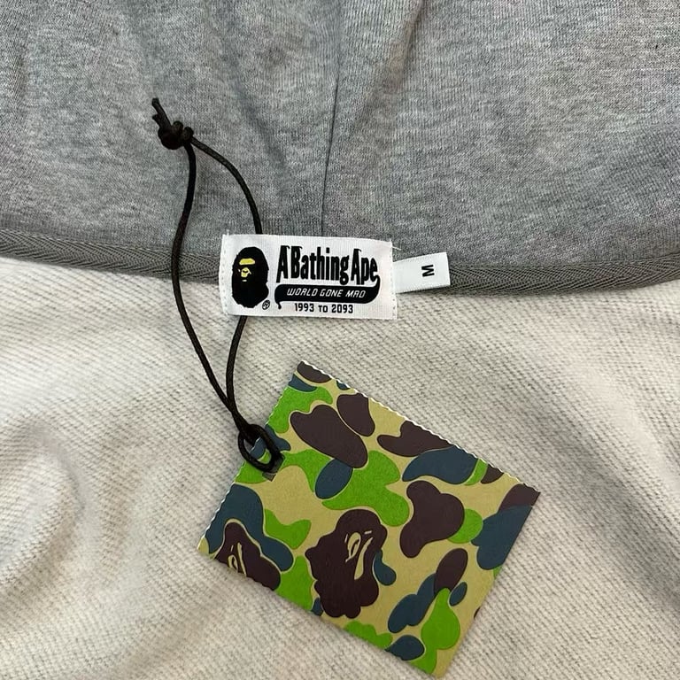 BAPE Single Hat Full Zipper Hoodie - 20