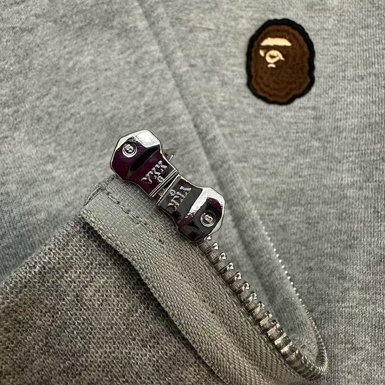 BAPE Single Hat Full Zipper Hoodie - 21