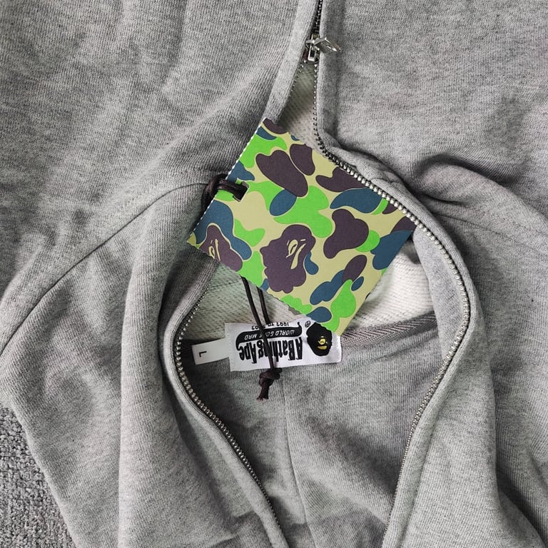 BAPE Single Hat Full Zipper Hoodie - 28