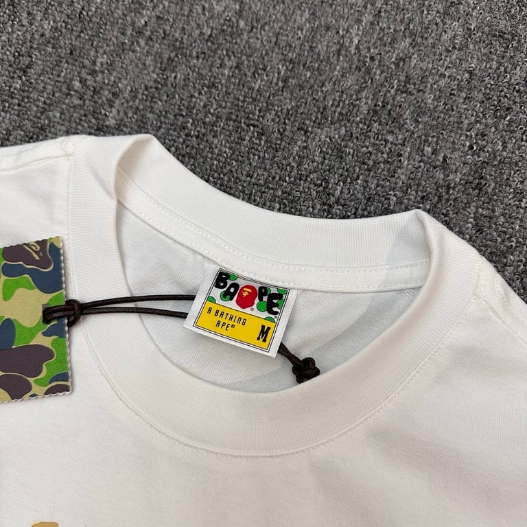 BAPE Colorful Ape Head Graphic Tee #357 - 12