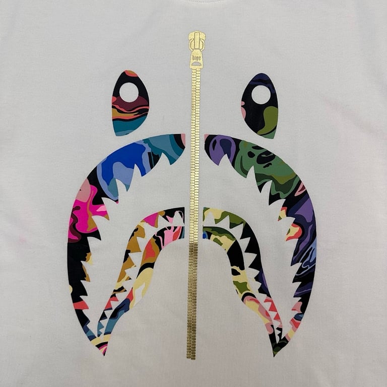 BAPE Shark Graphic Tee - 11