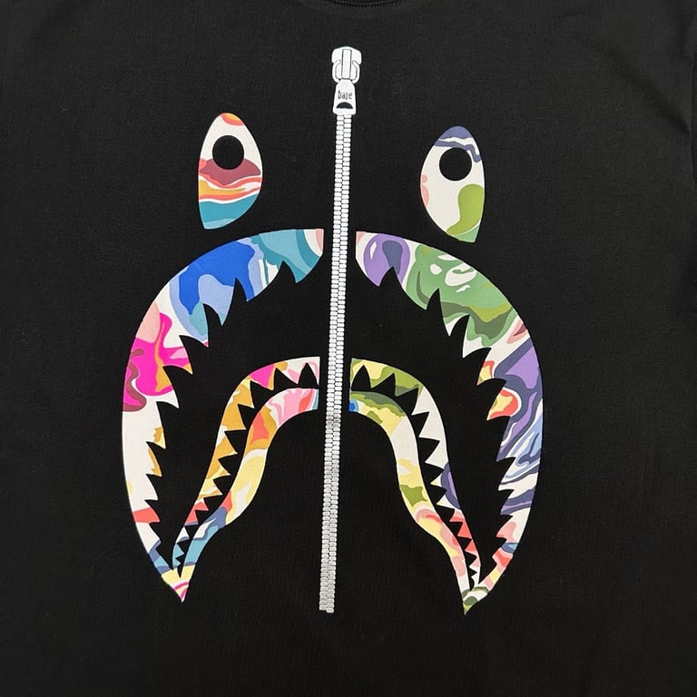 BAPE Shark Graphic Tee - 5