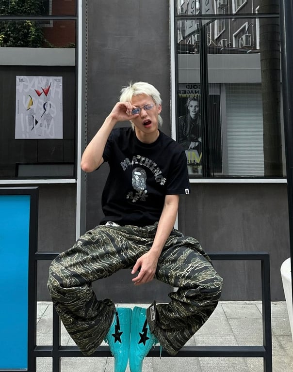 BAPE Camo Ape Head Graphic Tee - 3