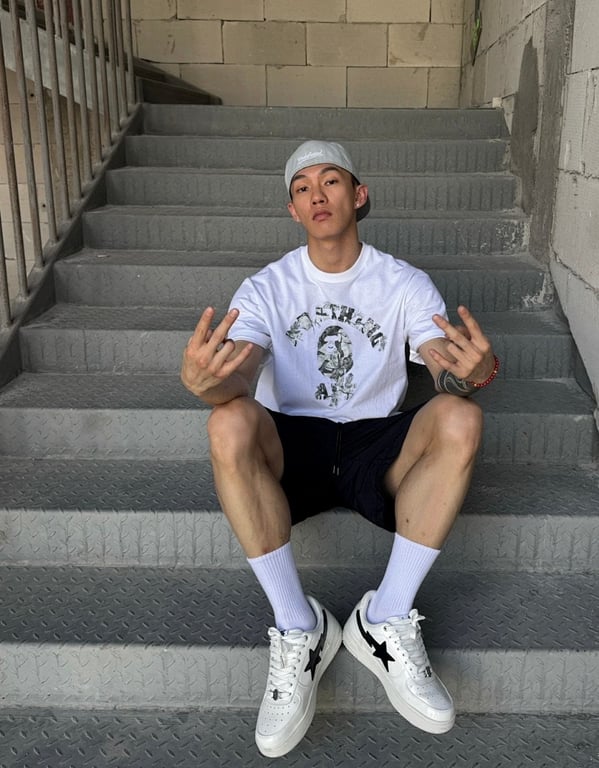 BAPE Camo Ape Head Graphic Tee - 4