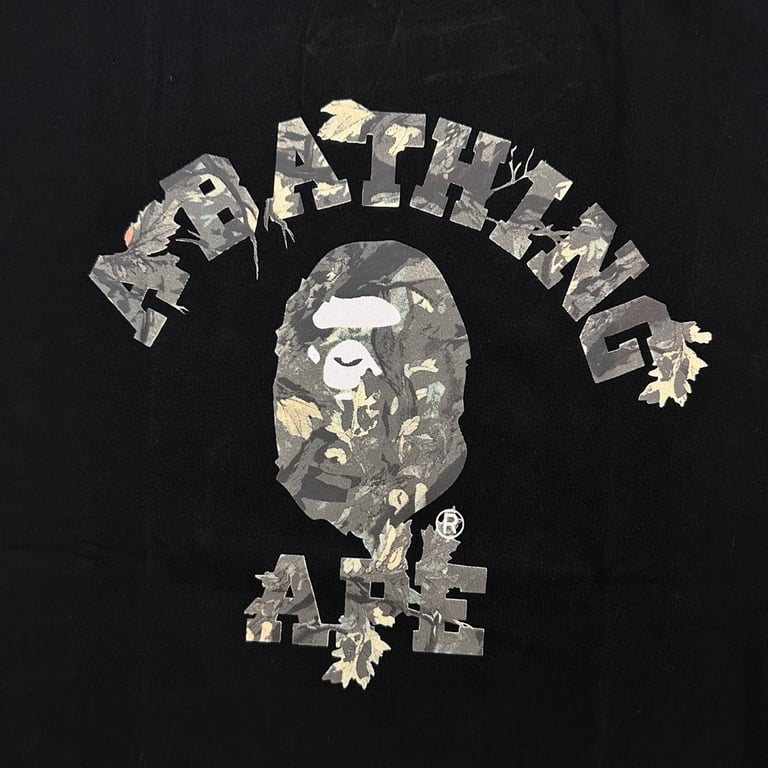 BAPE Camo Ape Head Graphic Tee - 10