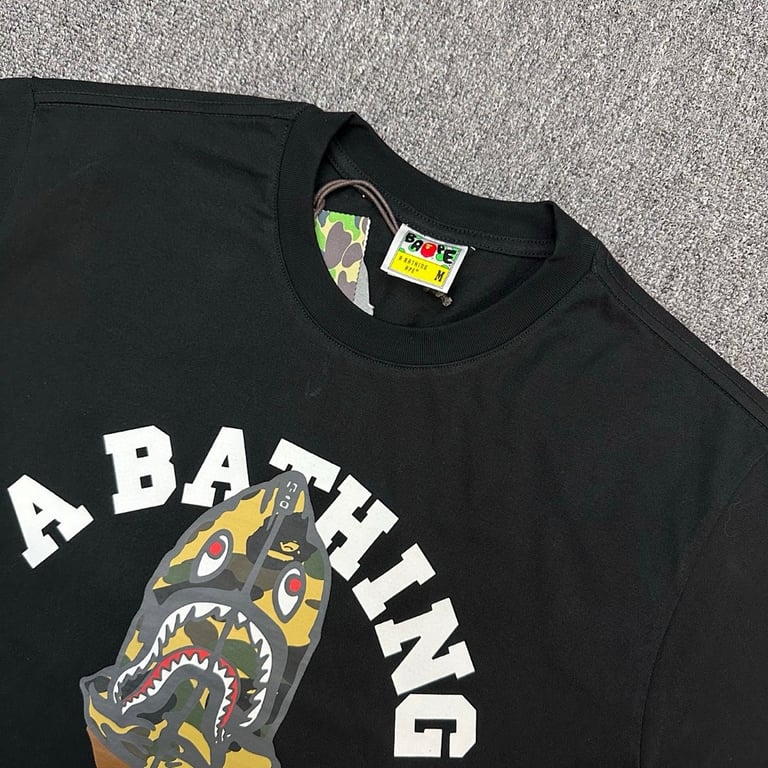 BAPE Shark Head Graphic Tee - 6