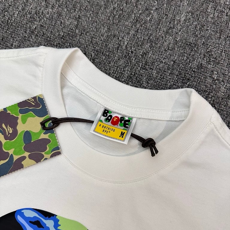 BAPE Marbled Ape Head Graphic Tee - 11