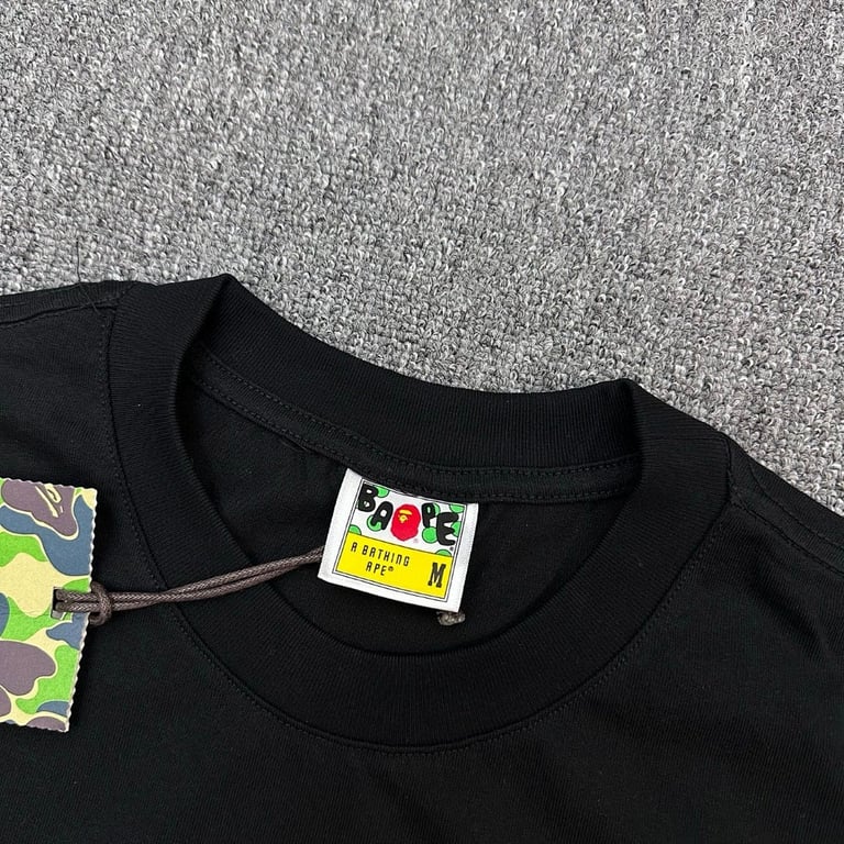 BAPE Marbled Ape Head Graphic Tee - 5
