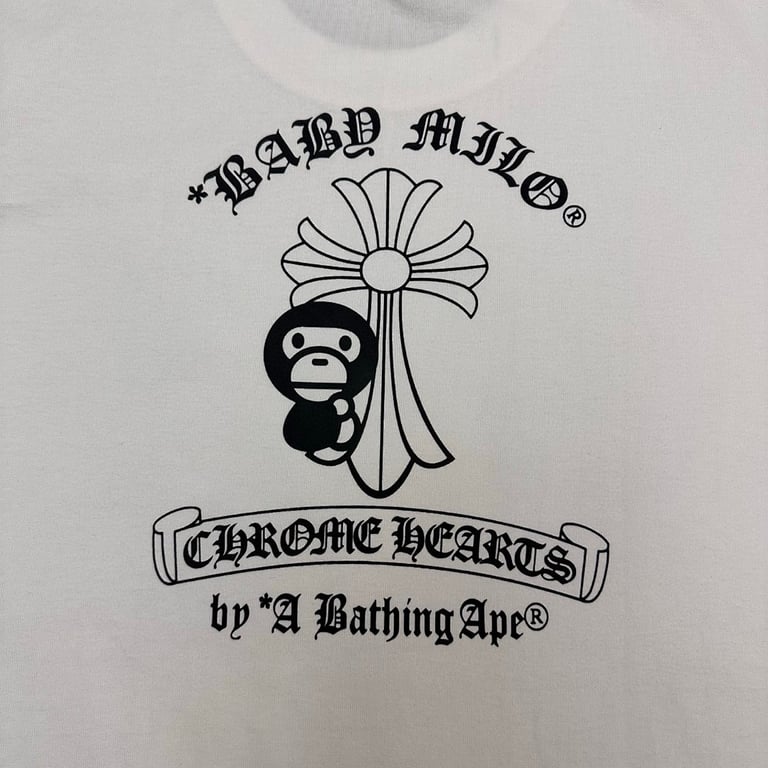 BAPE x Chrome Hearts Baby Milo Tee - 12