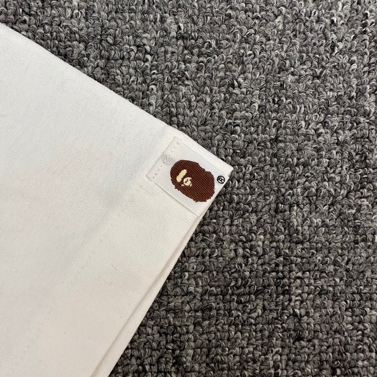 BAPE Check Ape Head Graphic Tee - 12