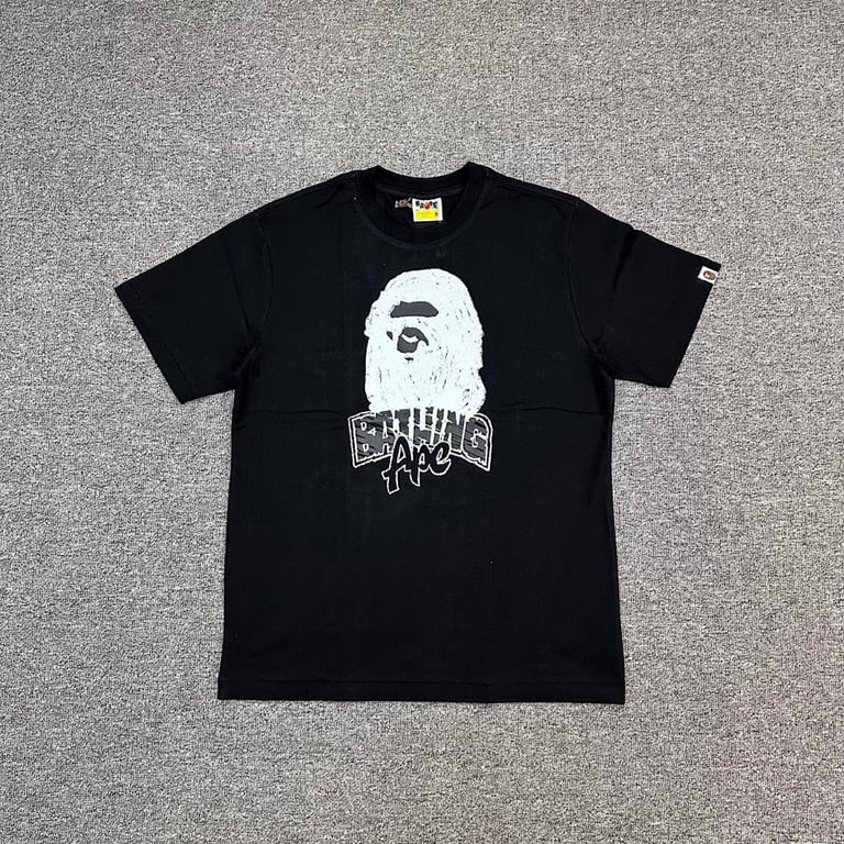 BAPE Sketch Ape Head Graphic Tee - 2