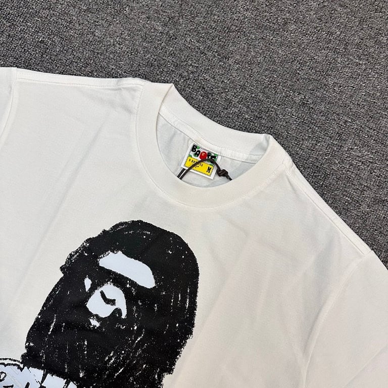 BAPE Sketch Ape Head Graphic Tee - 11