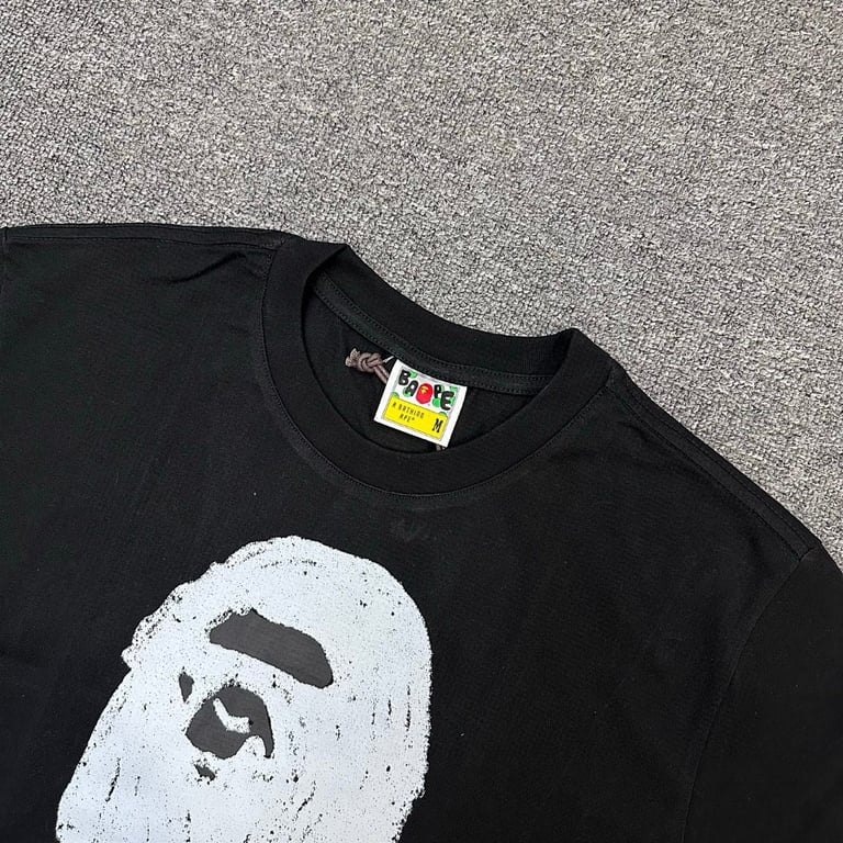 BAPE Sketch Ape Head Graphic Tee - 4