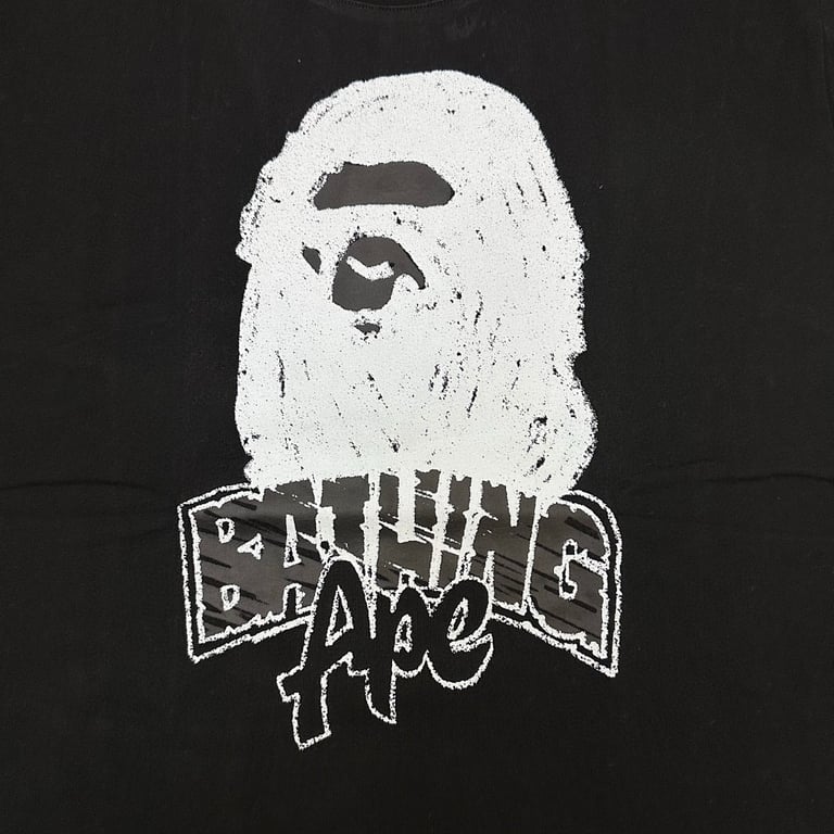 BAPE Sketch Ape Head Graphic Tee - 6