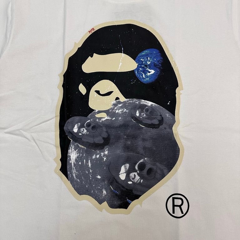 BAPE Space Ape Head Graphic Tee - 10