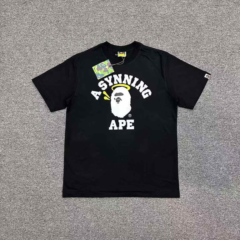 BAPE A Synning Ape Graphic T-Shirt - 2